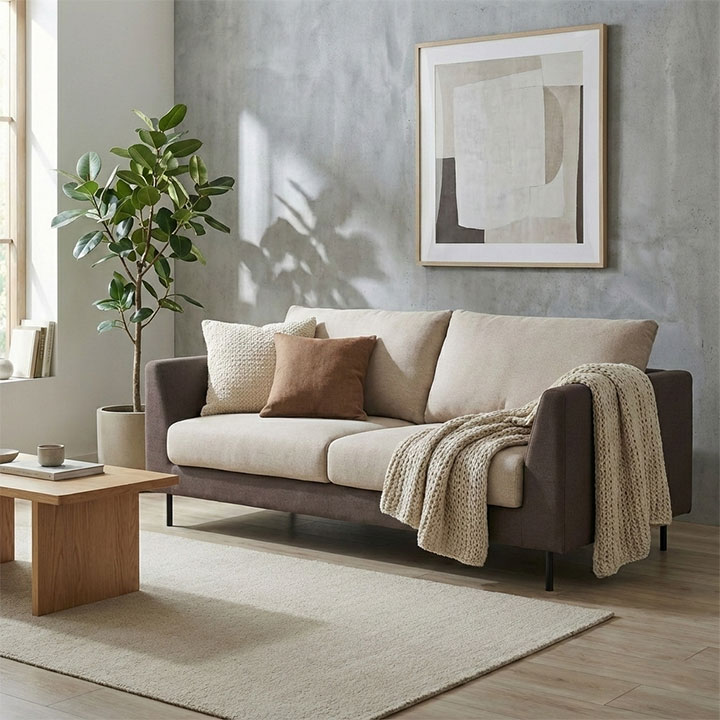 ソファ 3人掛け 2WAY仕様 "レヴィ" │開梱設置付き