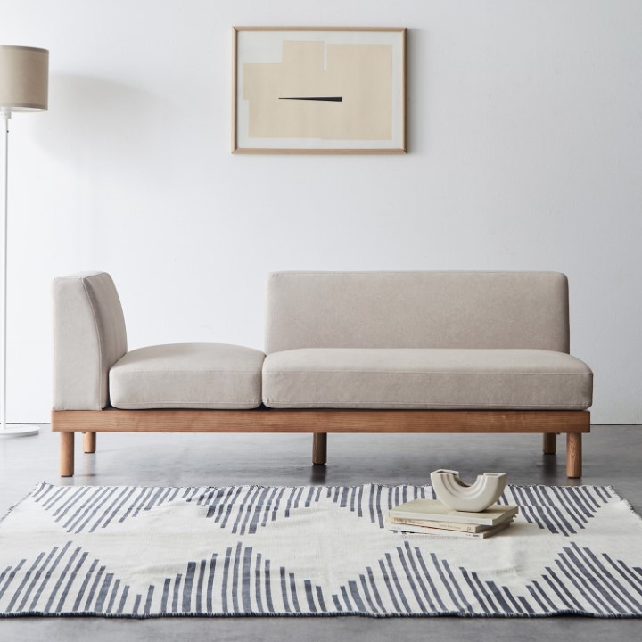 座面組み替え 3人掛けソファ / 開梱設置付き