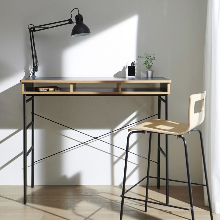 ハイテーブル 高さ100cm 幅120cm テレワーク