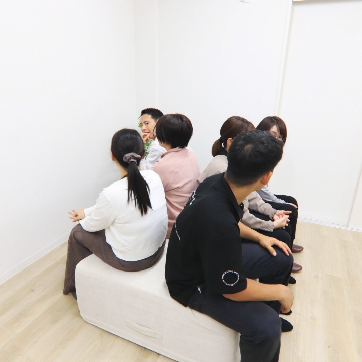 ソファとして使用している様子