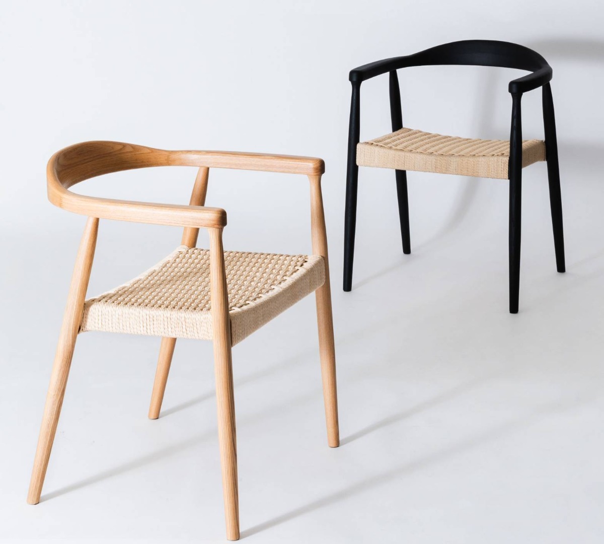 Roselle ペーパーコードチェア 2脚セット